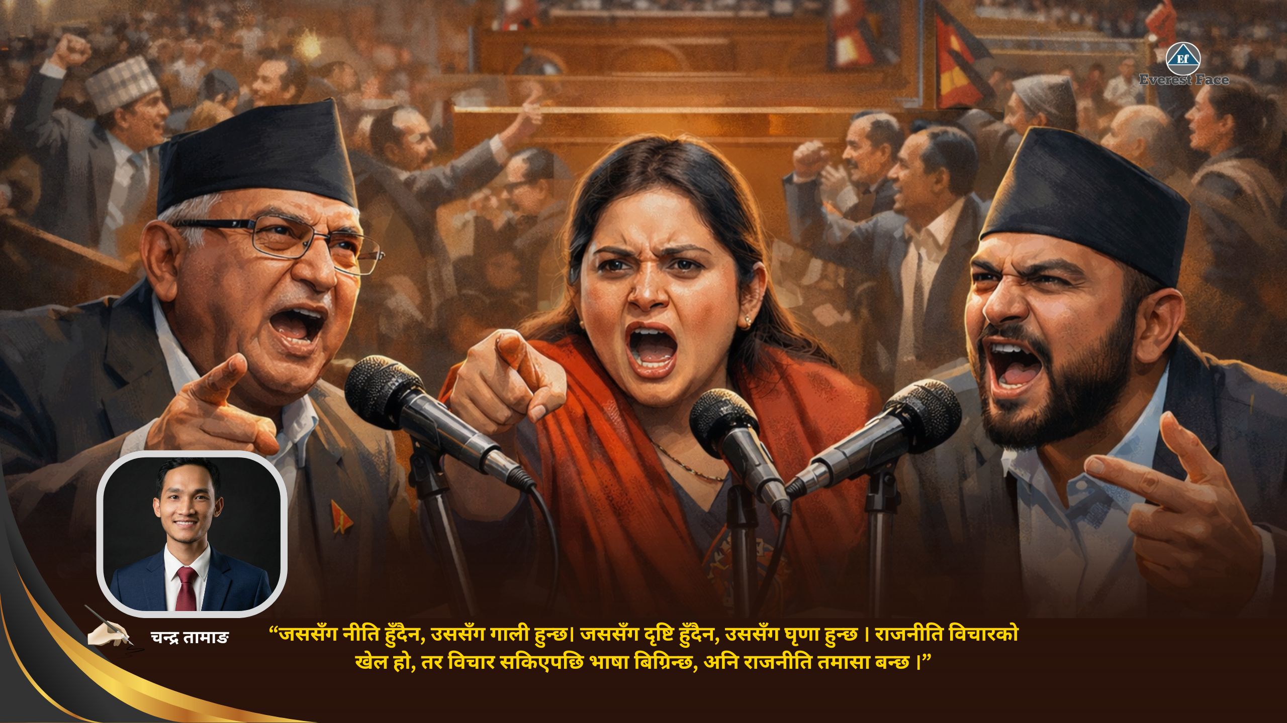 गालीको राजनीति: आलोचना र अपमान छुट्याउन नसक्ने नेताको ‘देश बनाउने’ हुङ्कार !