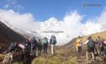 विश्वकै एक राेमाञ्चक पदमार्गः अन्नपूर्ण बेसक्याम्प ट्रेक (फाेटाे फिचर)