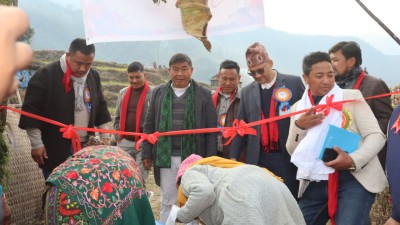 रुवी भ्याली लापा–खादिङ सडक खण्डको औपचारिक उद्घाटन, स्थानीय विकासमा नयाँ अध्यायको सुरुवात